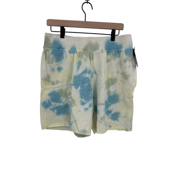 Champion Pants - NWT Champion Tie Dye Green Shorts Athletic Medium
